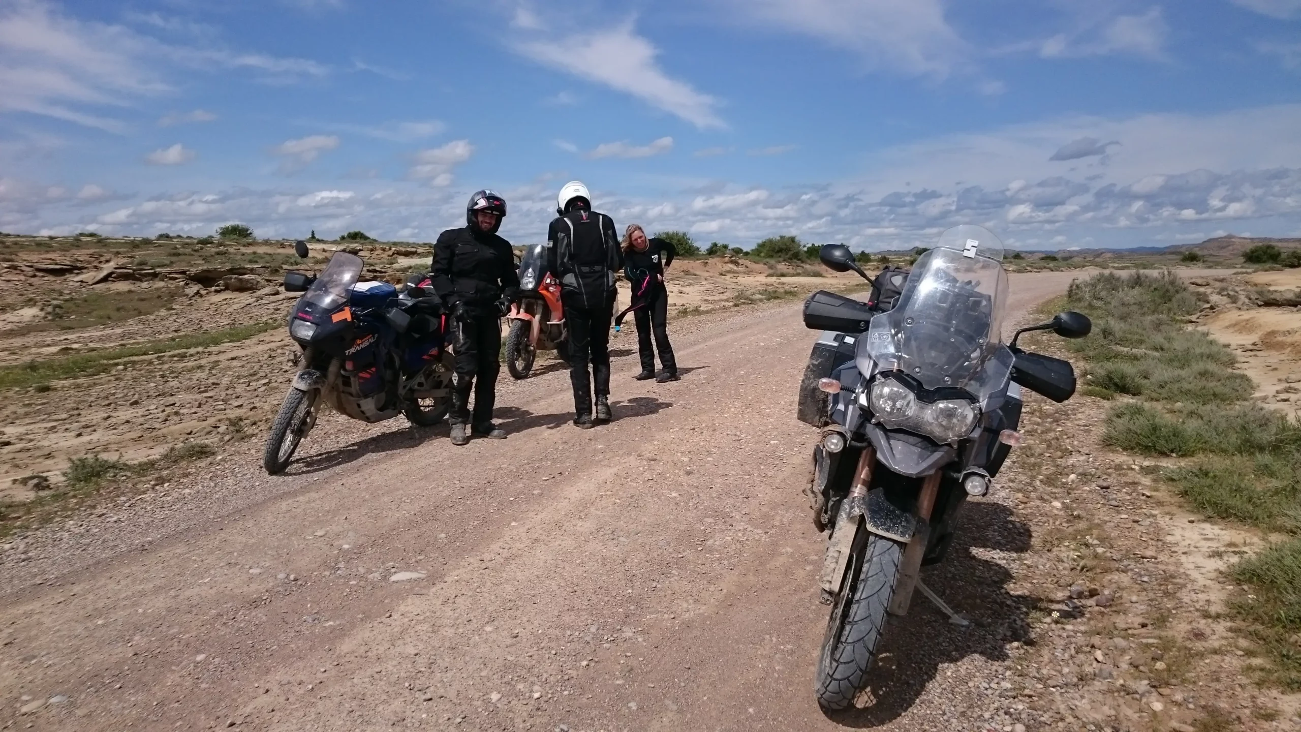 road trip moto dans les Bardenas