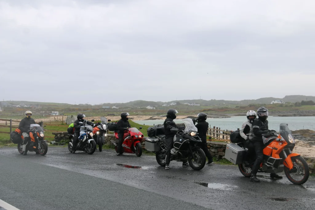 road trip moto irlande